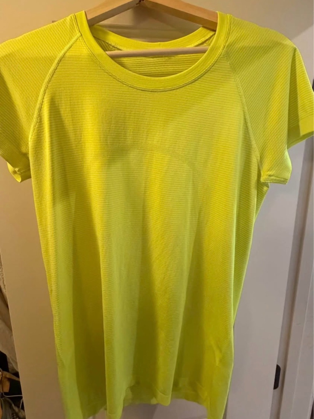 Lululemon Swifty Tech Short Sleeve Highlighter Yellow